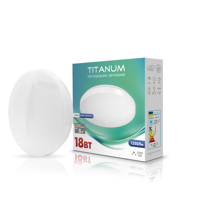 Світильник внутрішній світлодіодний LED TITANUM (TLCL-185S)